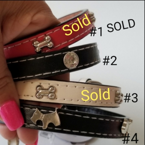 Other - 3/$30 ♥️Dog Collars Sm/Med New